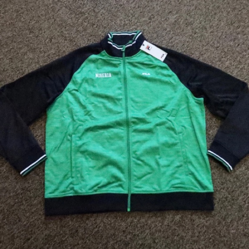 FILA NIGERIA TRACK JACKET XXL